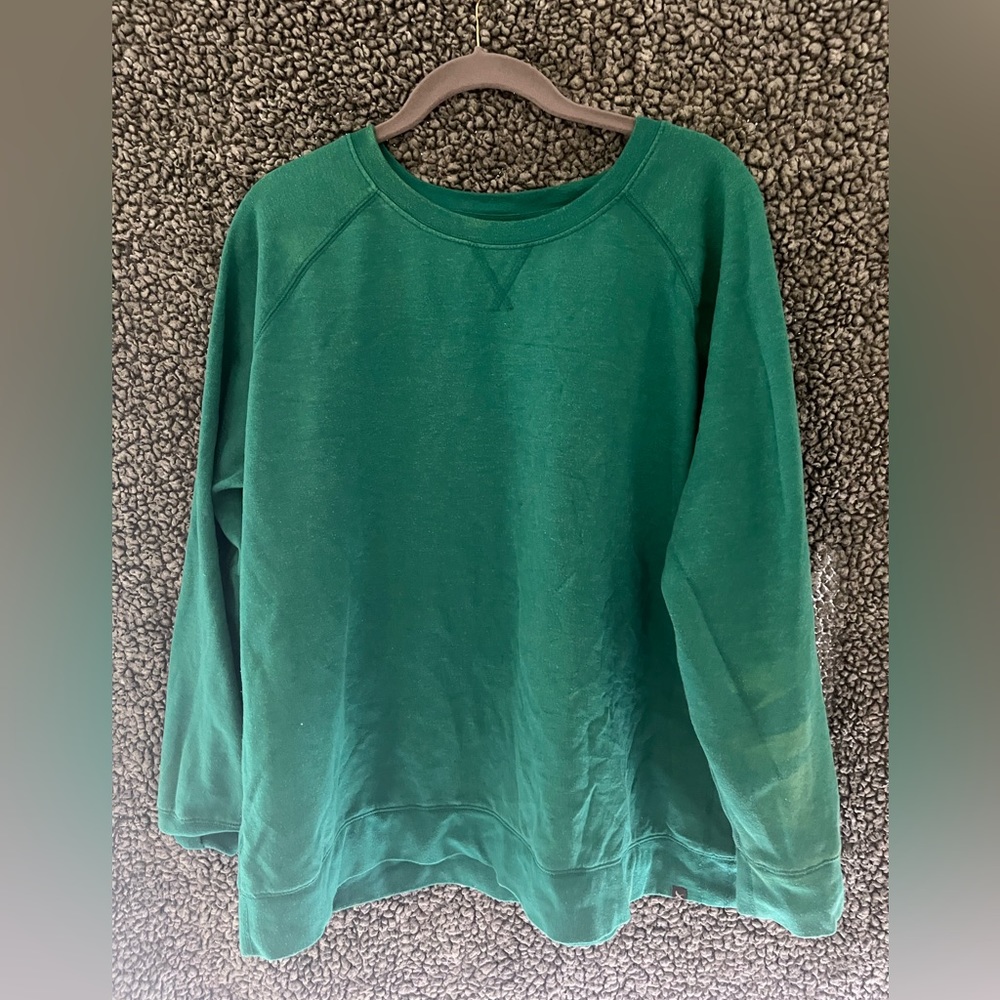 Eddie Bauer- Green Sweatshirt